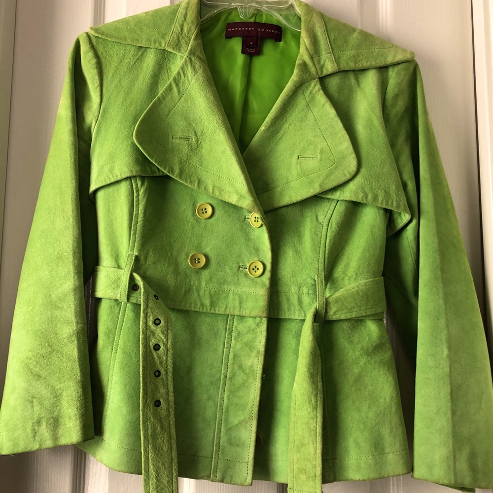 Suede Green Jacket - image 1